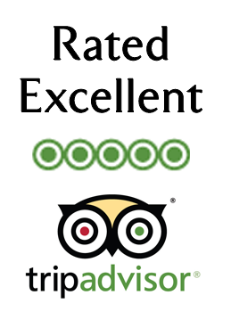 Rated excellent on TripAdvisor